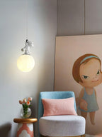 Qirena Resin Pendant Light-Moonnatur