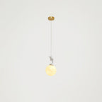 Qirena Resin Pendant Light-Moonnatur