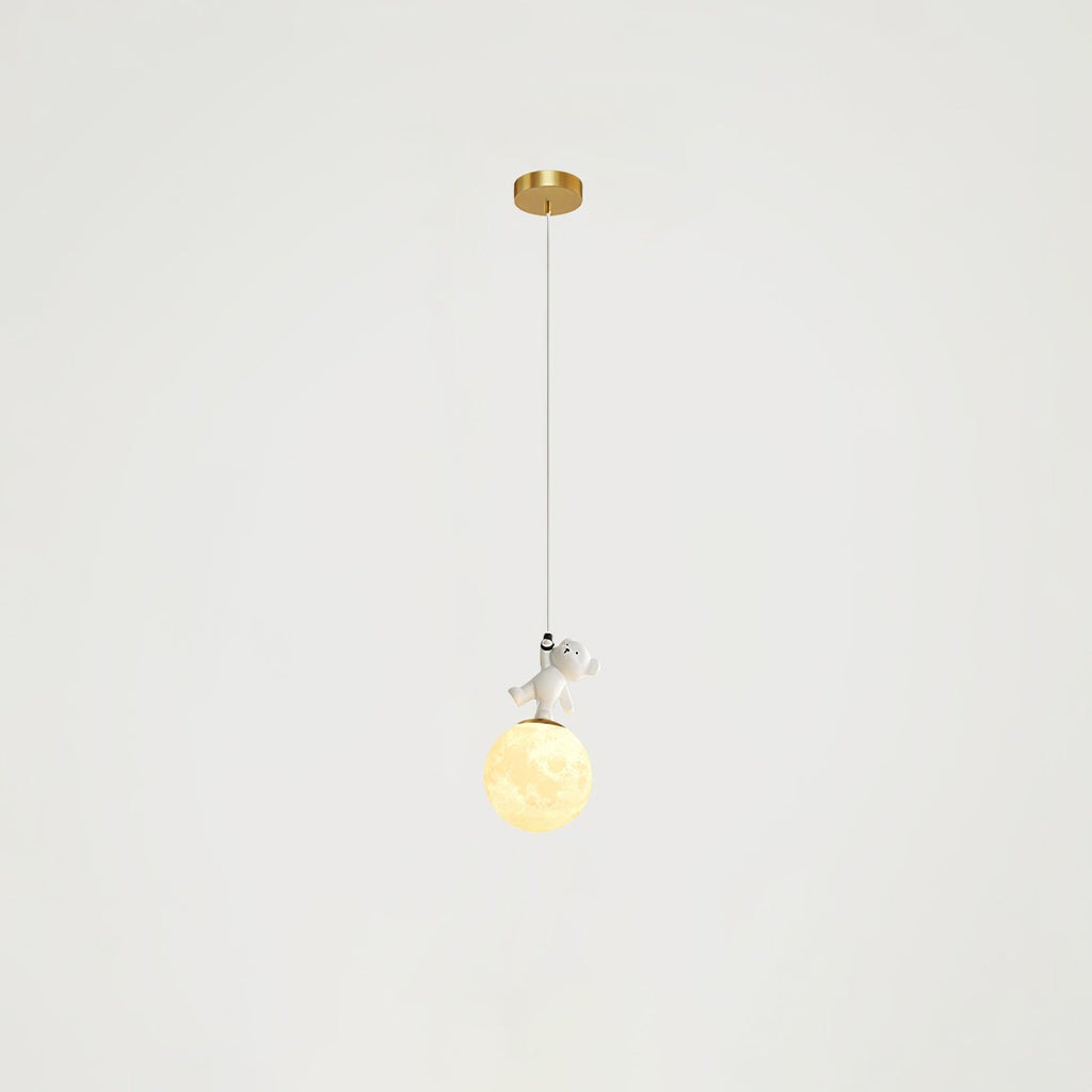Qirena Resin Pendant Light-Moonnatur