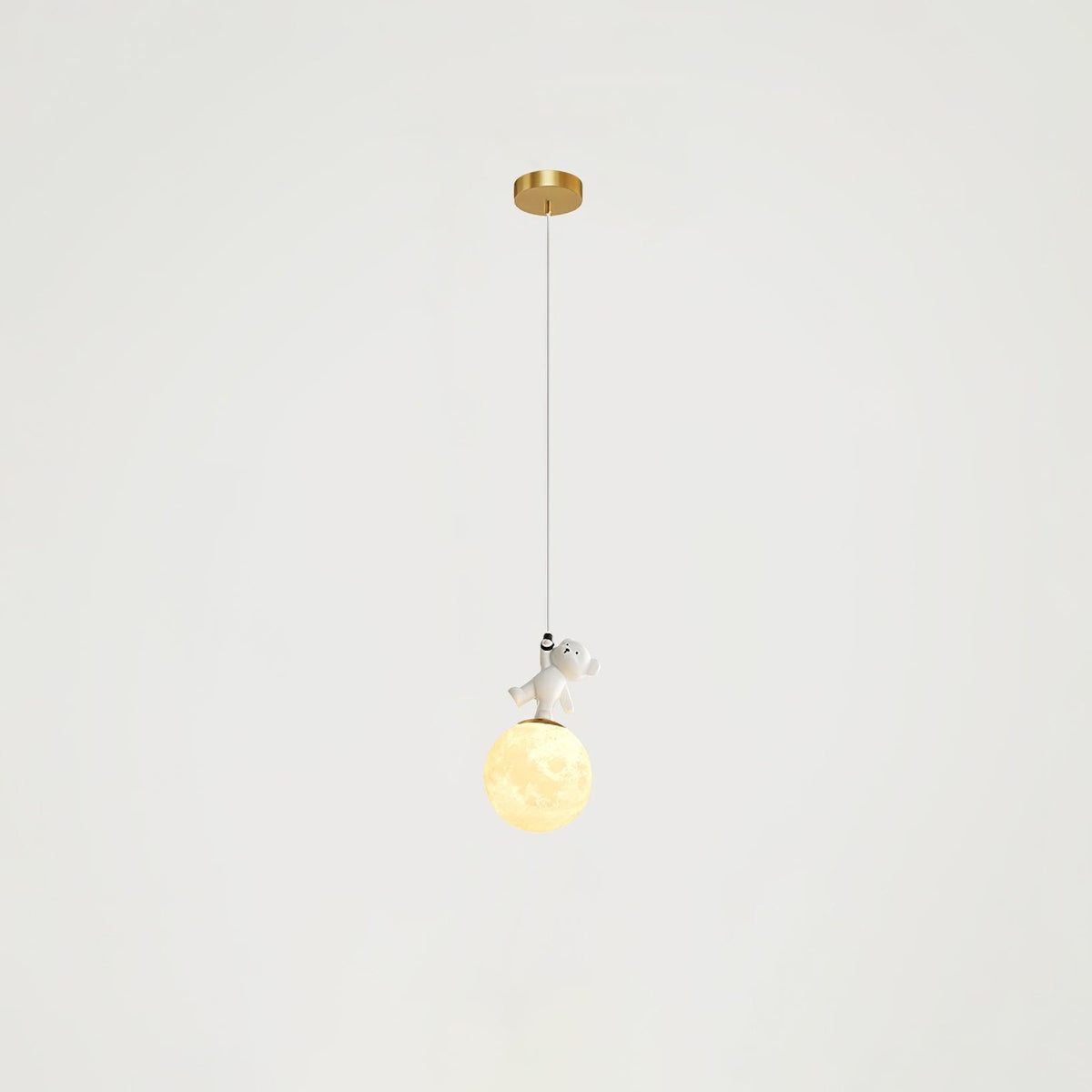 Qirena Resin Pendant Light-Moonnatur