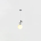 Qirena Resin Pendant Light-Moonnatur