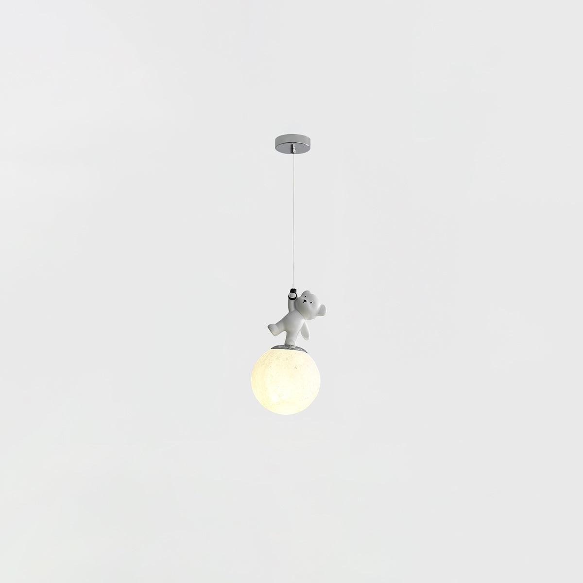Qirena Resin Pendant Light-Moonnatur
