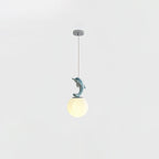 Qirena Resin Pendant Light-Moonnatur