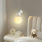 Qirena Resin Pendant Light-Moonnatur