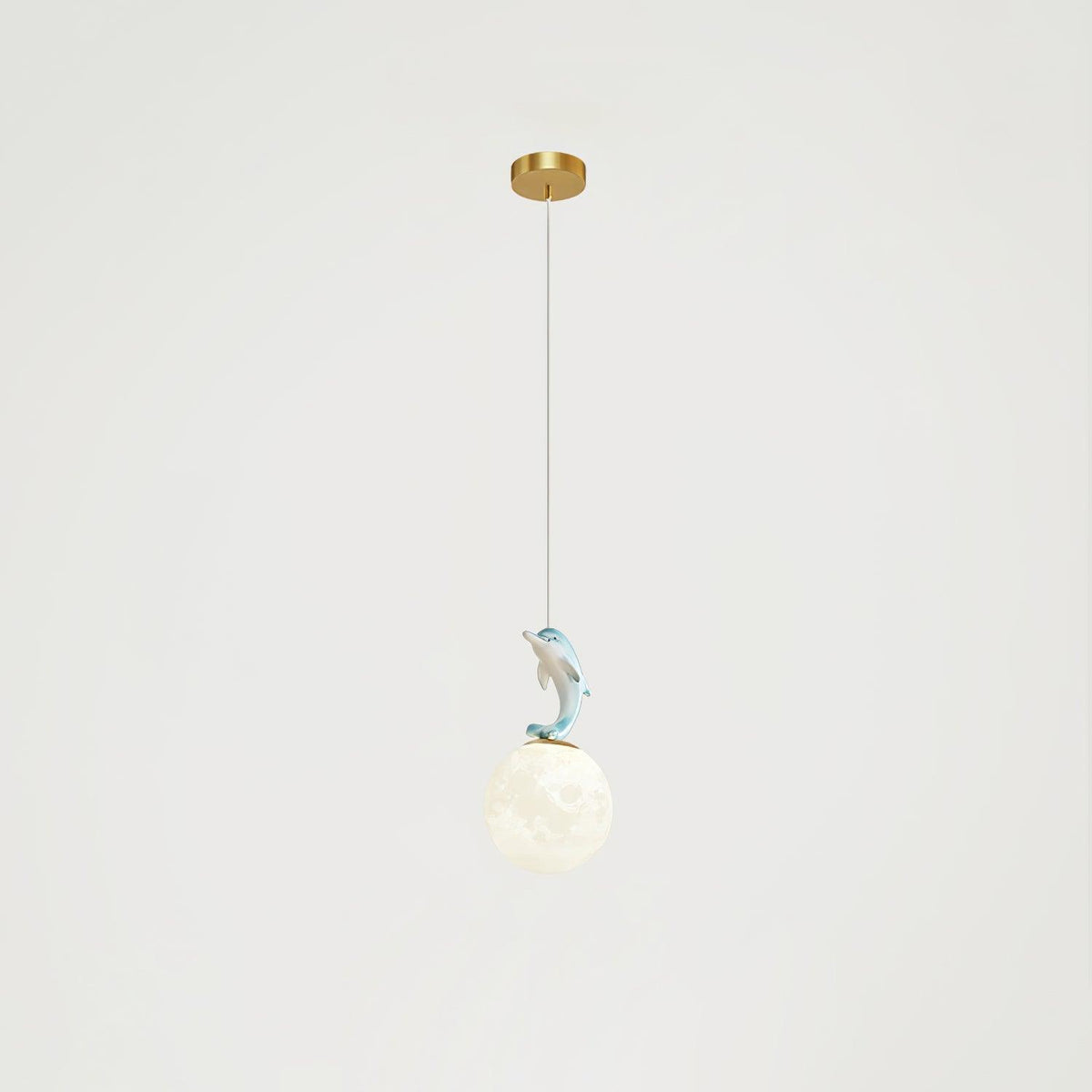 Qirena Resin Pendant Light-Moonnatur