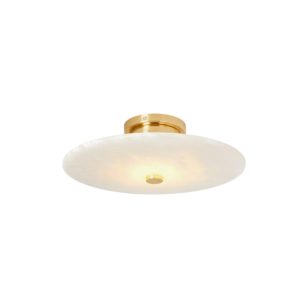 Erlenora Alabaster Ceiling Light-Moonnatur