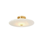 Erlenora Alabaster Ceiling Light-Moonnatur