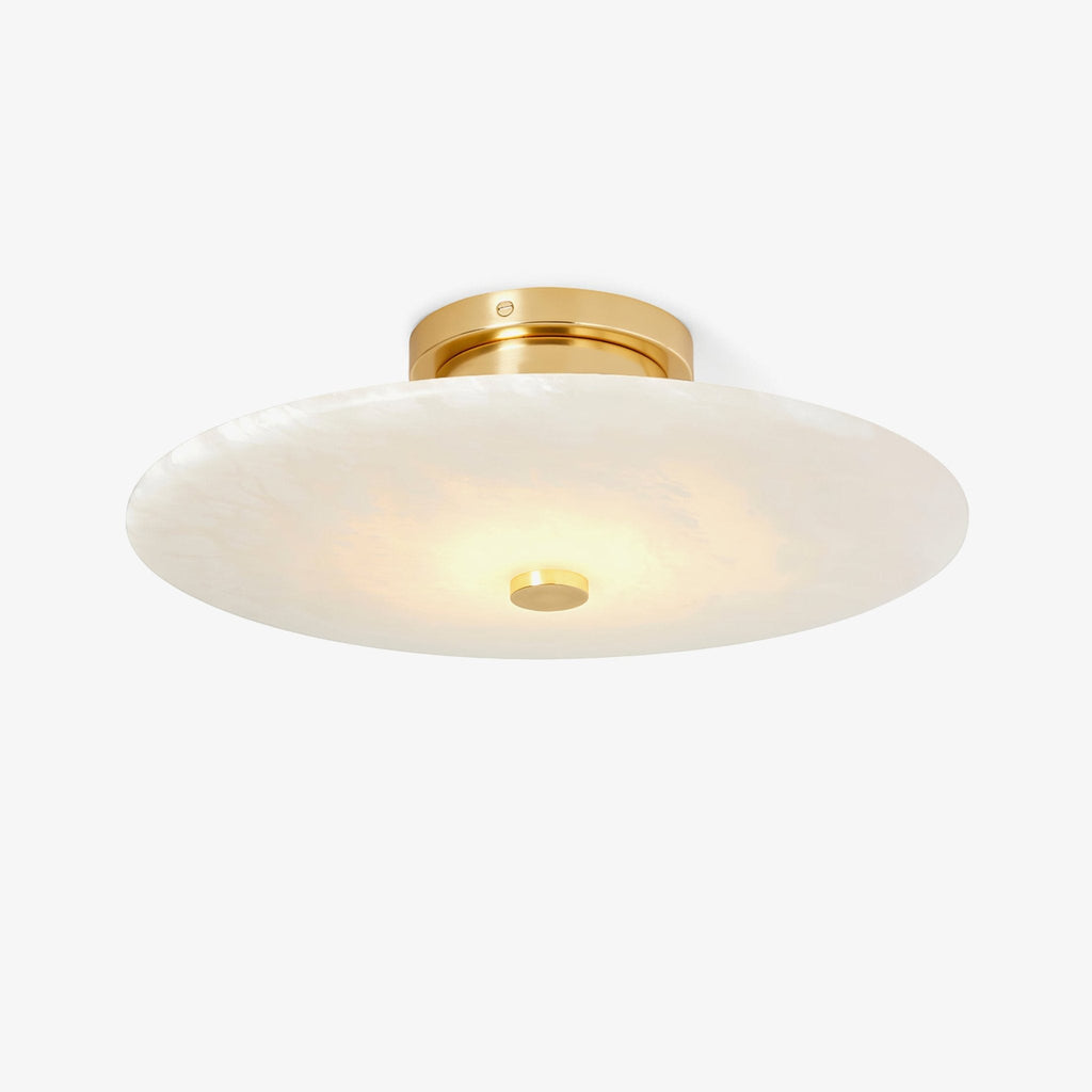 Erlenora Alabaster Ceiling Light-Moonnatur