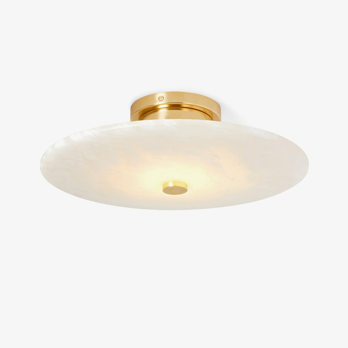 Erlenora Alabaster Ceiling Light-Moonnatur