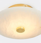 Erlenora Alabaster Ceiling Light-Moonnatur