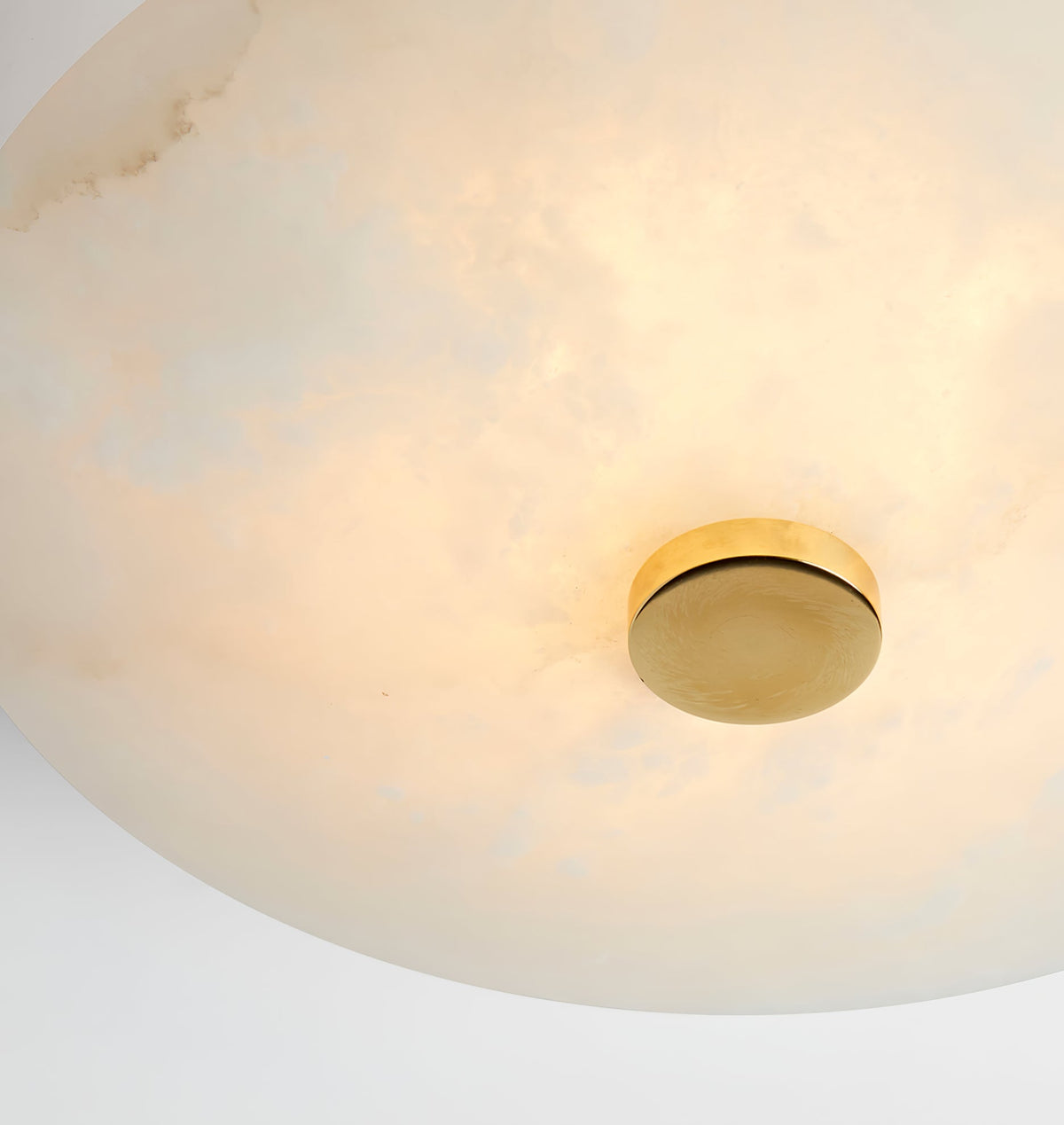 Erlenora Alabaster Ceiling Light-Moonnatur