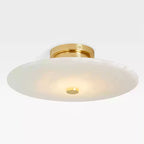 Erlenora Alabaster Ceiling Light-Moonnatur