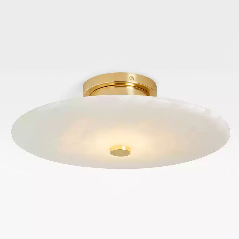 Erlenora Alabaster Ceiling Light-Moonnatur