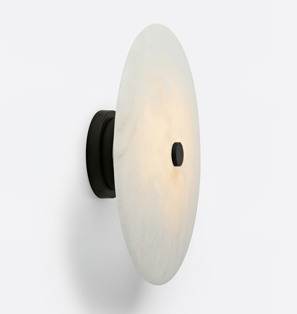 Erlenora Alabaster Ceiling Light-Moonnatur