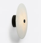 Erlenora Alabaster Ceiling Light-Moonnatur