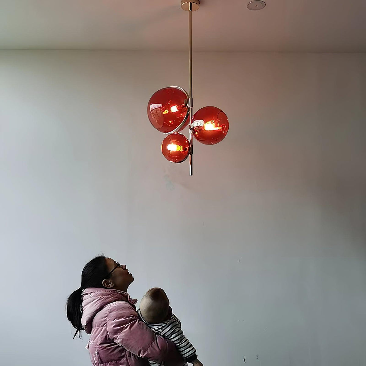 Korreth Glass Chandelier-Moonnatur