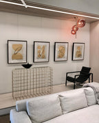 Korreth Glass Chandelier-Moonnatur
