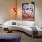 Korreth Glass Chandelier-Moonnatur