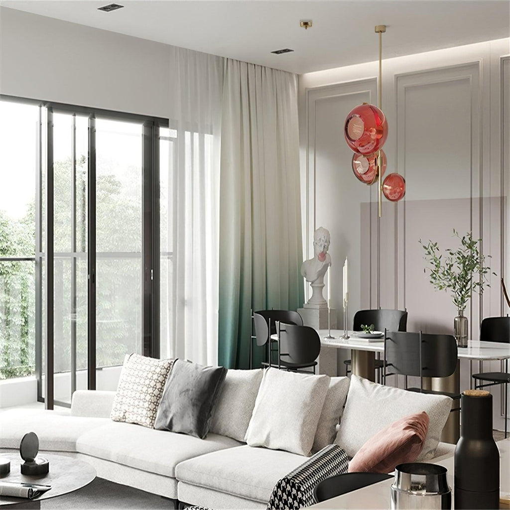 Korreth Glass Chandelier-Moonnatur