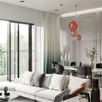 Korreth Glass Chandelier-Moonnatur