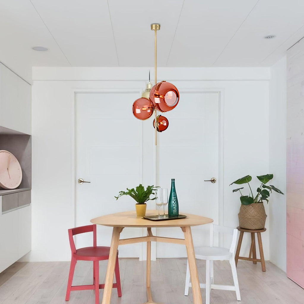 Korreth Glass Chandelier-Moonnatur