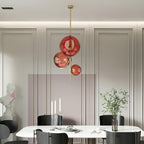 Korreth Glass Chandelier-Moonnatur