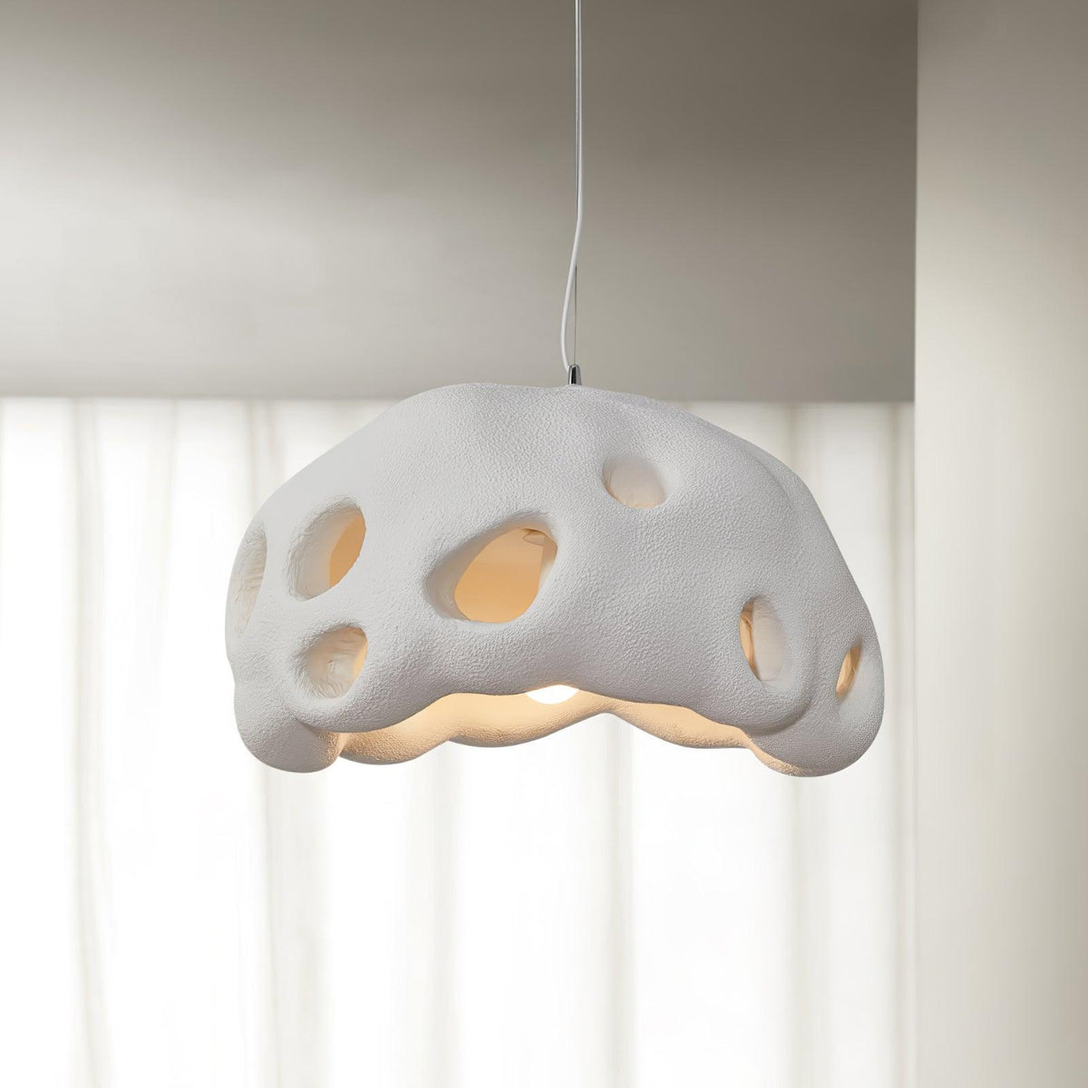Dunselena Resin Pendant Light-Moonnatur