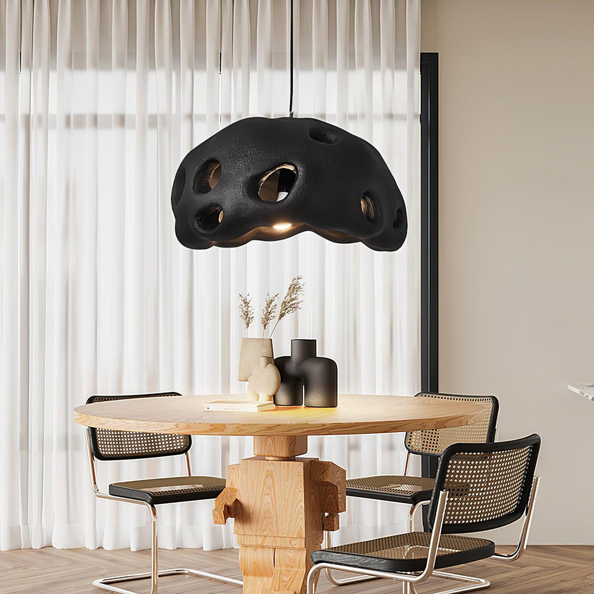 Dunselena Resin Pendant Light-Moonnatur