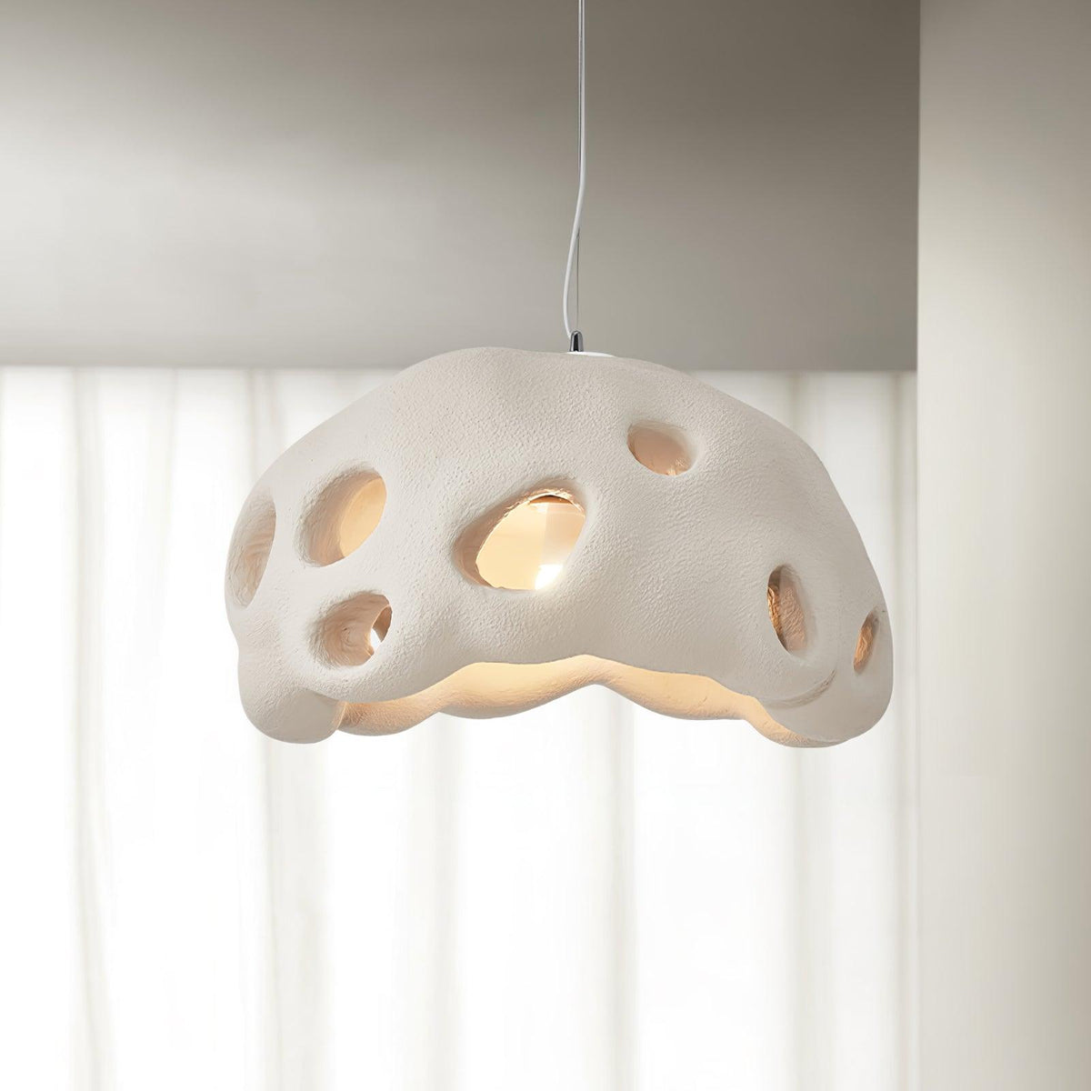 Dunselena Resin Pendant Light-Moonnatur