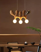 Elreneth Wood Pendant Light-Moonnatur