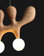 Elreneth Wood Pendant Light-Moonnatur