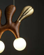 Elreneth Wood Pendant Light-Moonnatur