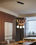 Elreneth Wood Pendant Light-Moonnatur