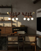 Elreneth Wood Pendant Light-Moonnatur
