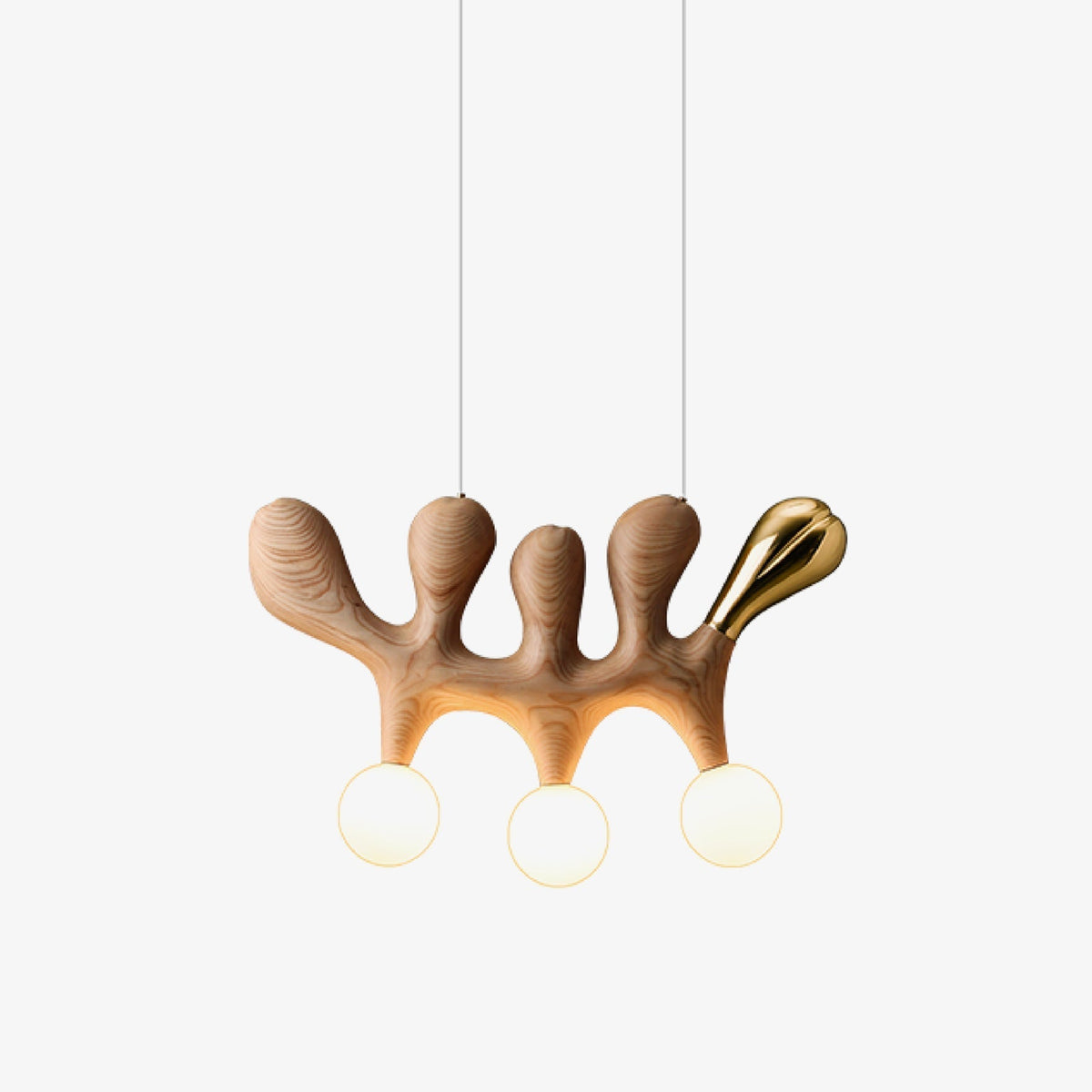 Elreneth Wood Pendant Light-Moonnatur
