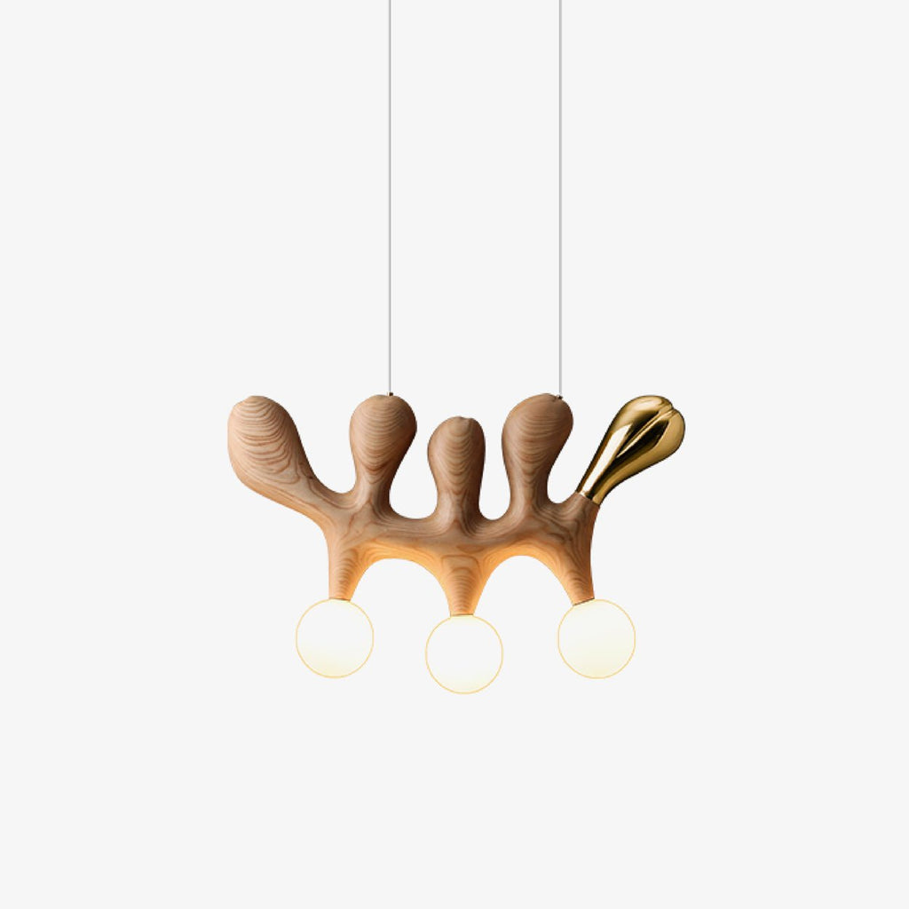 Elreneth Wood Pendant Light-Moonnatur