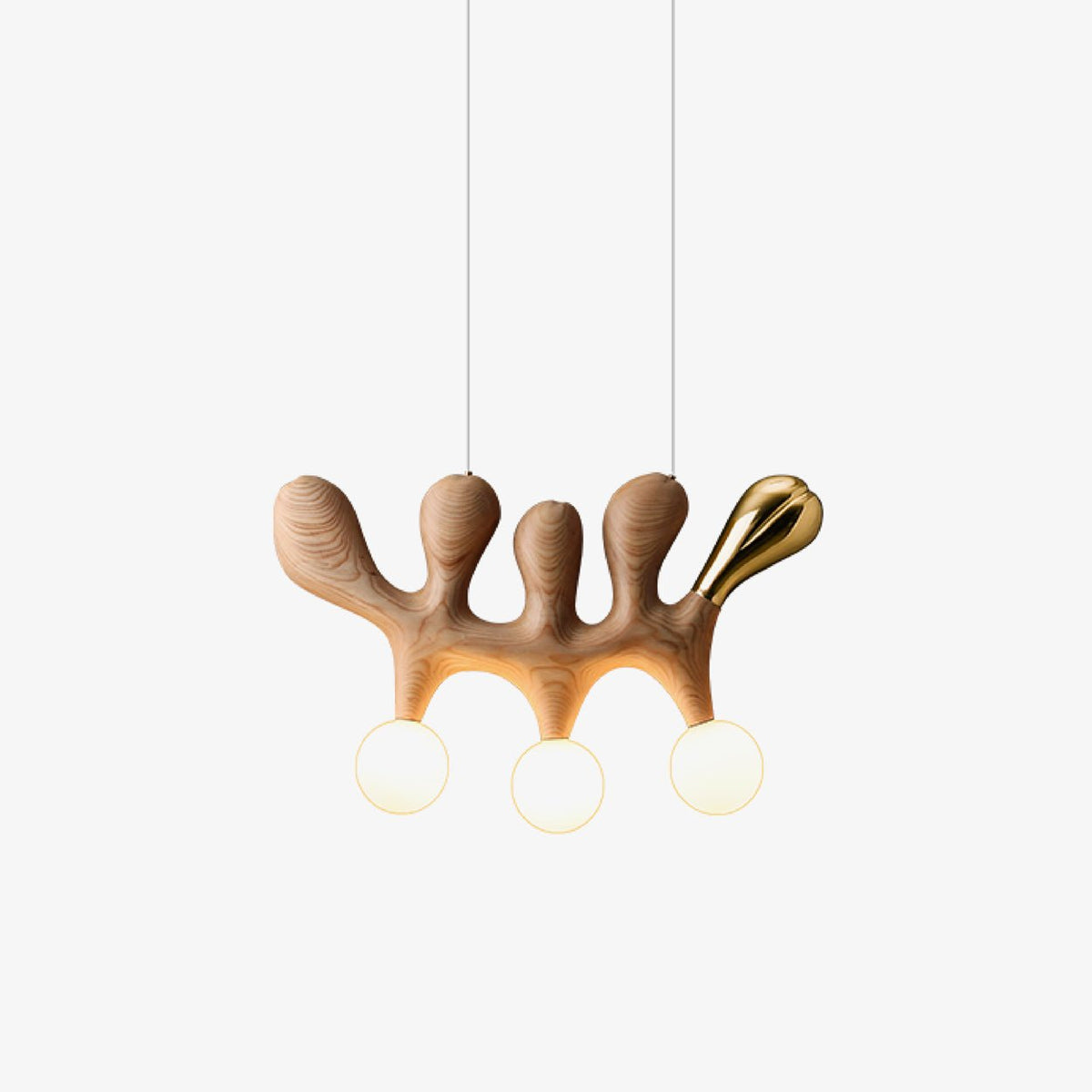 Elreneth Wood Pendant Light-Moonnatur