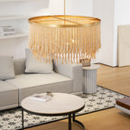 Edrenwyn Wood Chandelier-Moonnatur