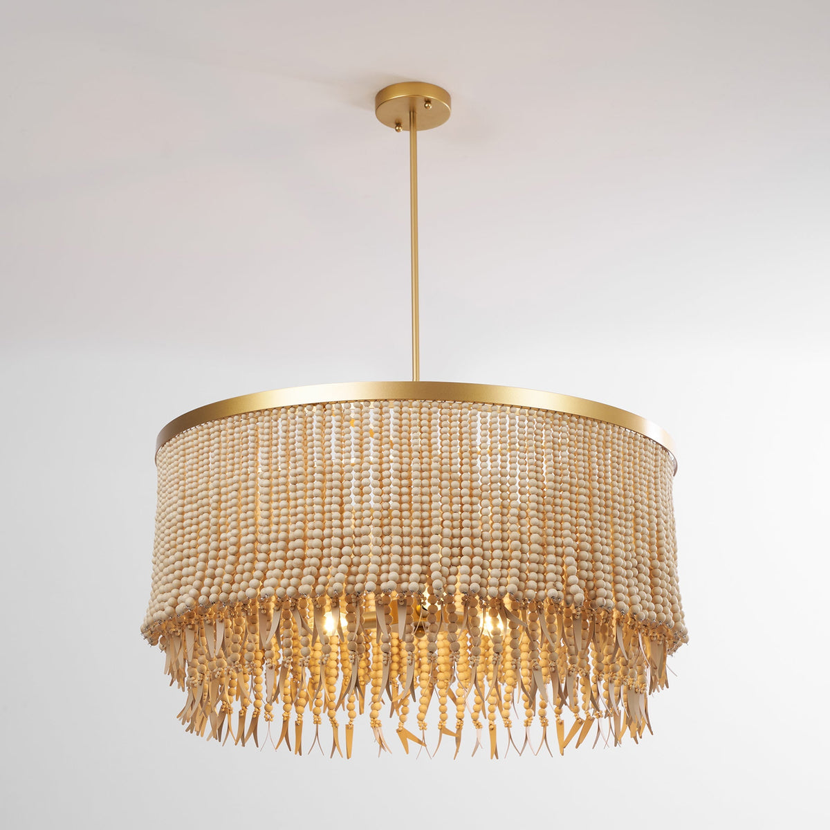 Edrenwyn Wood Chandelier-Moonnatur