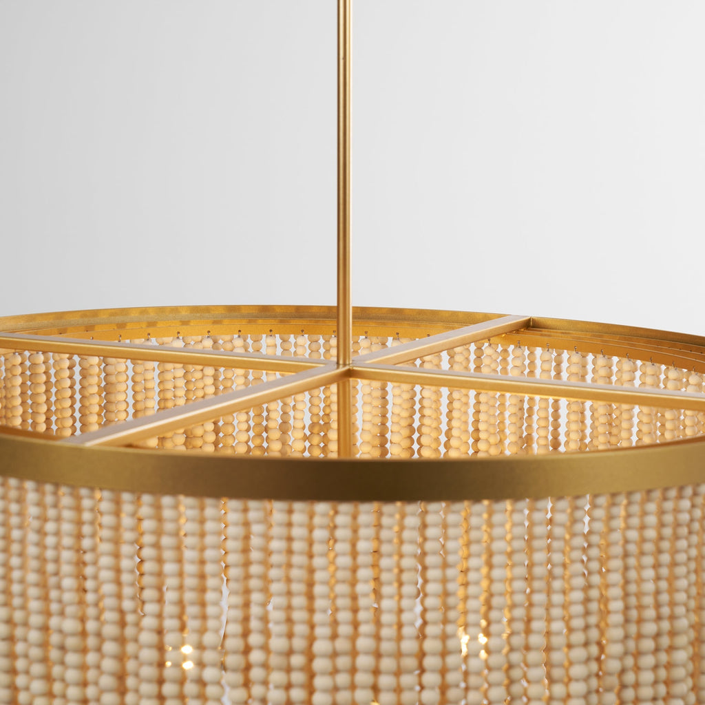 Edrenwyn Wood Chandelier-Moonnatur