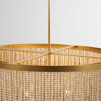 Edrenwyn Wood Chandelier-Moonnatur
