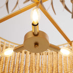 Edrenwyn Wood Chandelier-Moonnatur