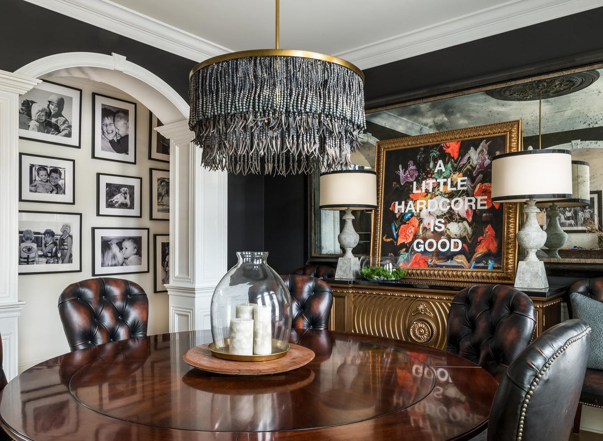 Edrenwyn Wood Chandelier-Moonnatur