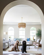 Edrenwyn Wood Chandelier-Moonnatur