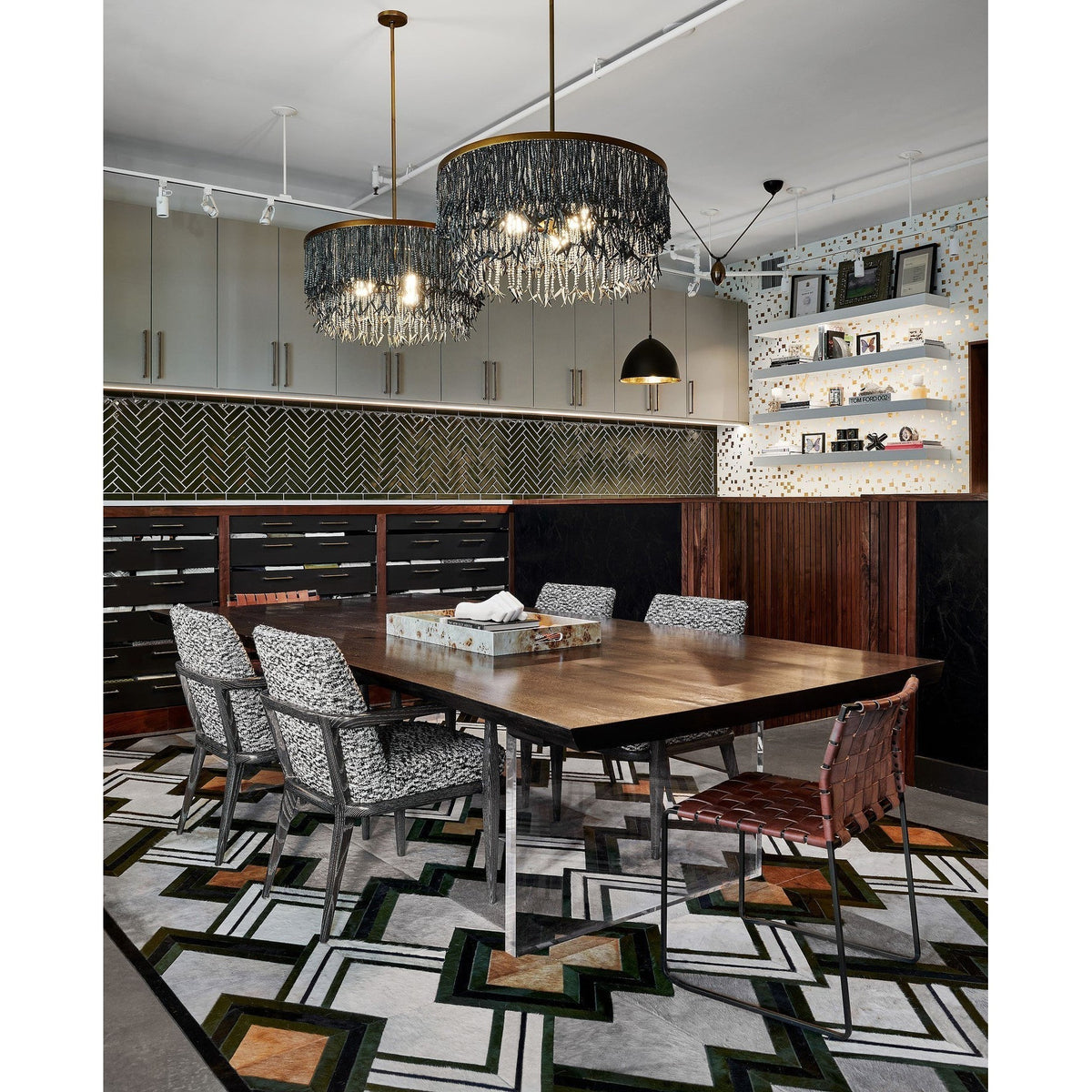 Edrenwyn Wood Chandelier-Moonnatur