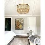 Edrenwyn Wood Chandelier-Moonnatur