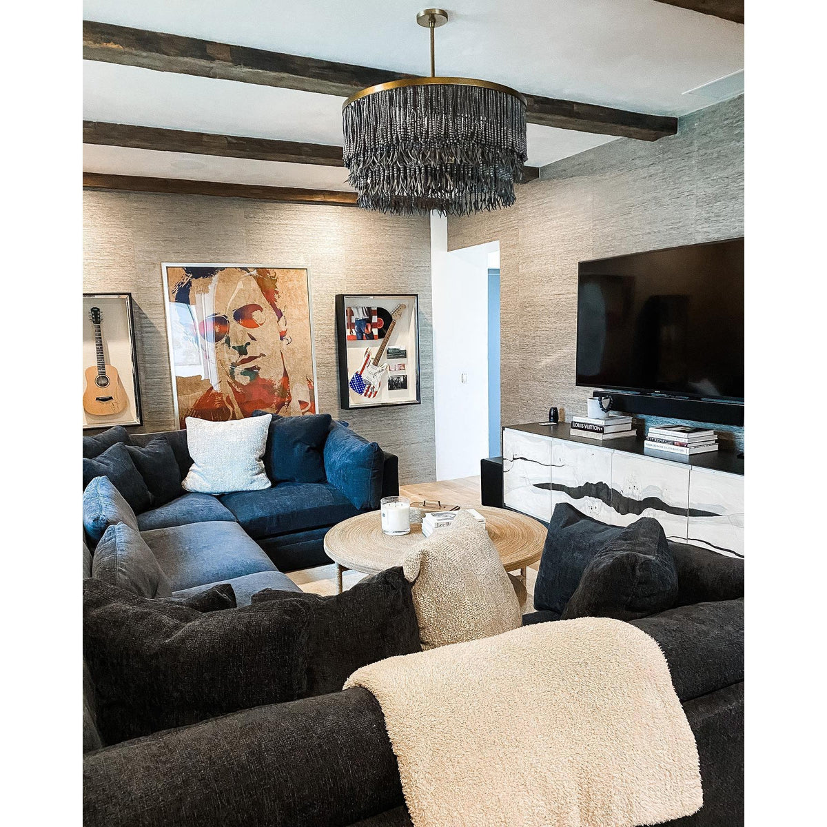 Edrenwyn Wood Chandelier-Moonnatur