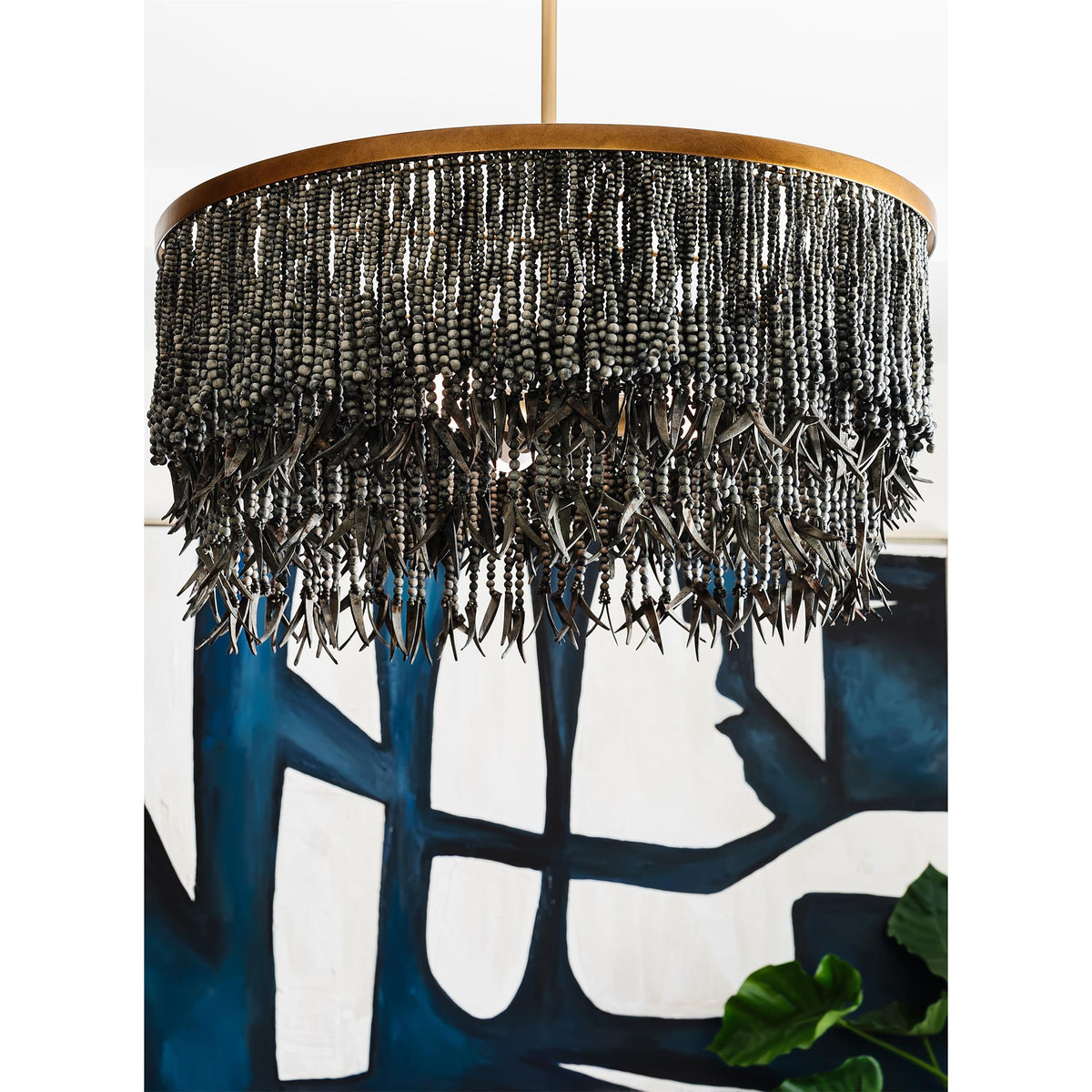 Edrenwyn Wood Chandelier-Moonnatur