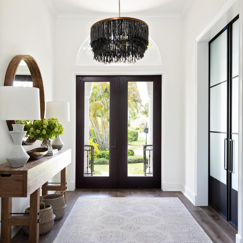 Edrenwyn Wood Chandelier-Moonnatur