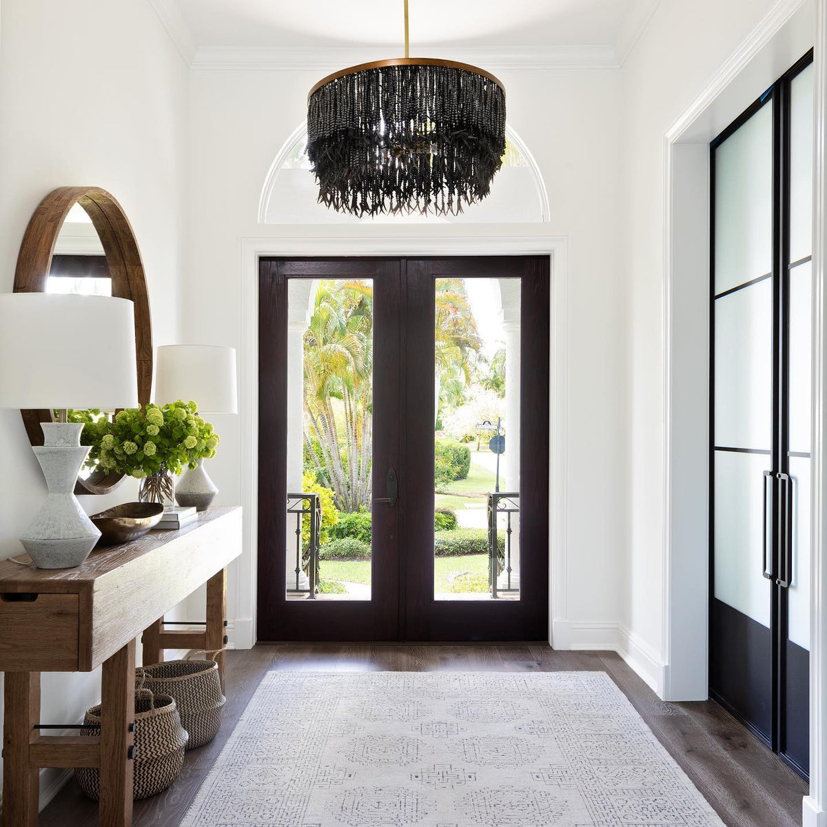 Edrenwyn Wood Chandelier-Moonnatur